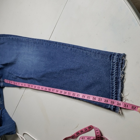 Old Navy Womens High Rise OG Loose Secret Smooth Pockets Straight Jeans Size 12 - Picture 13 of 16